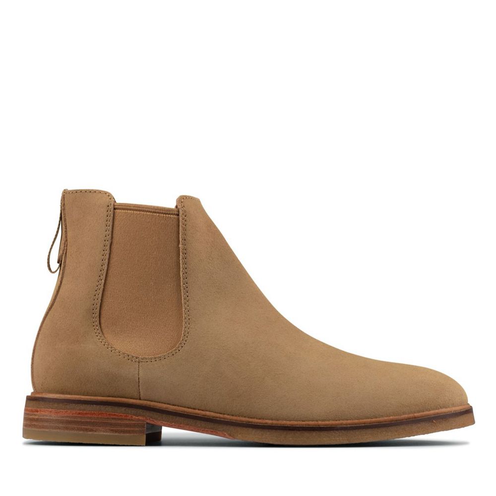 Clarks clarkdale gobi tobacco suede clearance